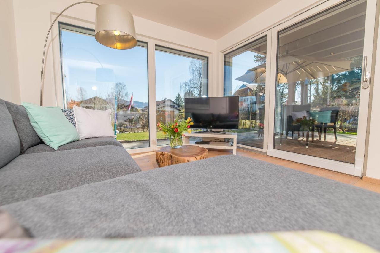 Helle Wohnung Mit Bergblick & Eigener Terrasse Bad Tölz Eksteriør billede