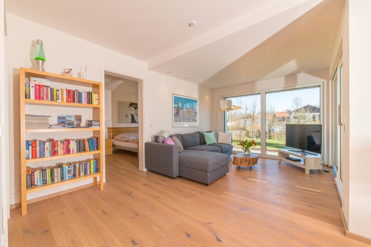 Helle Wohnung Mit Bergblick & Eigener Terrasse Bad Tölz Eksteriør billede