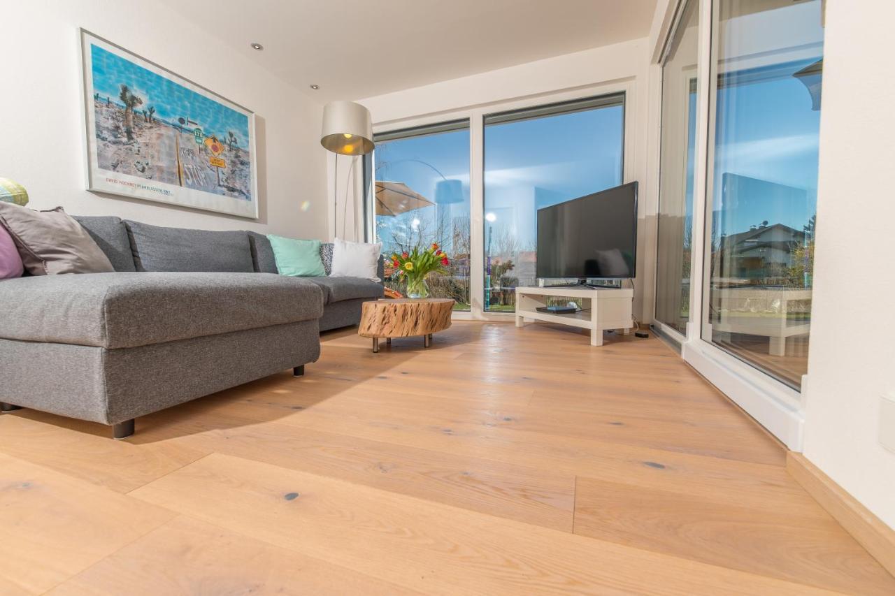 Helle Wohnung Mit Bergblick & Eigener Terrasse Bad Tölz Eksteriør billede