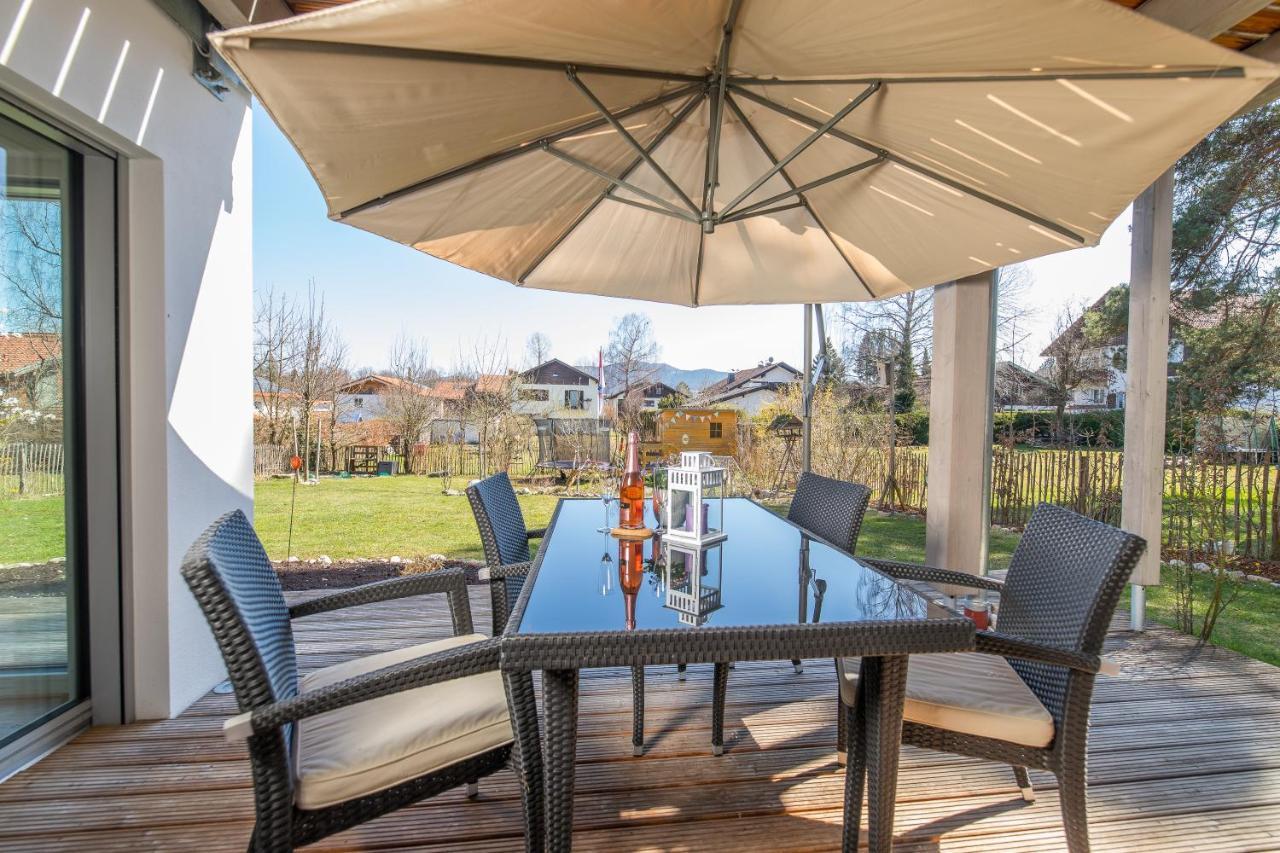 Helle Wohnung Mit Bergblick & Eigener Terrasse Bad Tölz Eksteriør billede