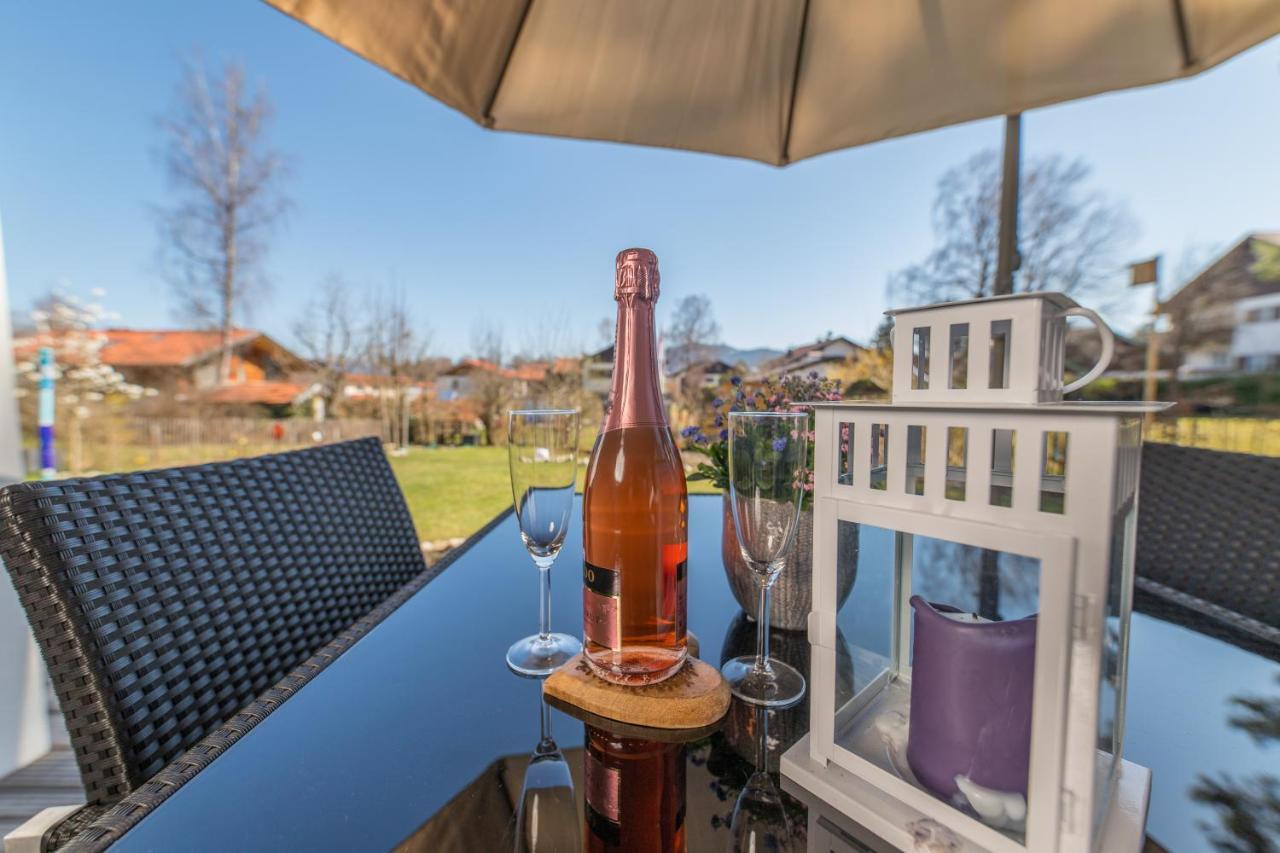 Helle Wohnung Mit Bergblick & Eigener Terrasse Bad Tölz Eksteriør billede