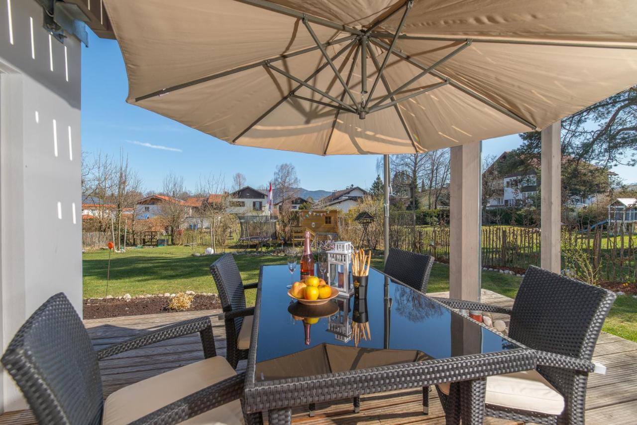 Helle Wohnung Mit Bergblick & Eigener Terrasse Bad Tölz Eksteriør billede