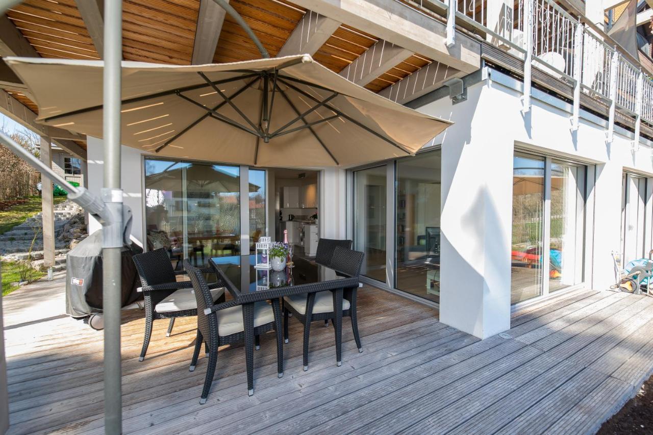Helle Wohnung Mit Bergblick & Eigener Terrasse Bad Tölz Eksteriør billede